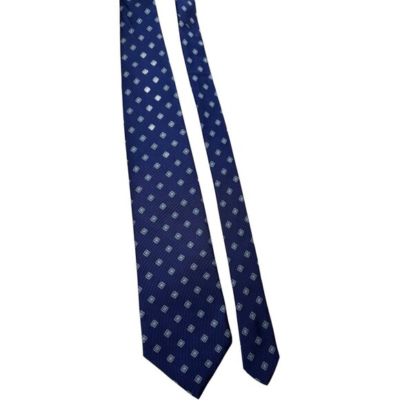 Brooks Brothers Silk Floral Tie Blue NWT 58” W 3.85 - Picture 6 of 9